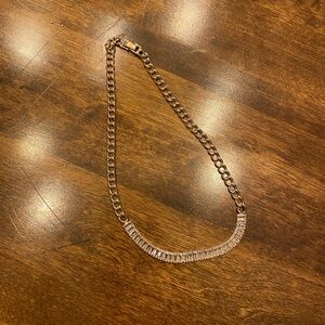 Vince Camuto Gold and Crystal Necklace